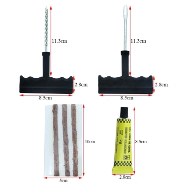 MotoPlex Bộ Dụng Cụ Vá Lốp Xe Máy Ô Tô 6 Chi Tiết Không Săm Dễ Dùng Tiện Lợi Giá 16.500₫
