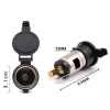 MotoPlex Ổ Cắm Đầu Tẩu Sạc 12V Đuôi Cái Cho Ô Tô và Xe Máy - Giá 18.900 VND 3