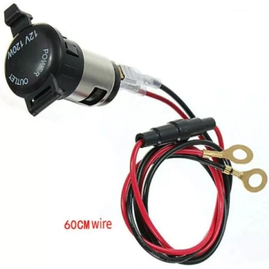 MotoPlex Ổ Cắm Đầu Tẩu Sạc 12V Đuôi Cái Cho Ô Tô và Xe Máy - Giá 18.900 VND
