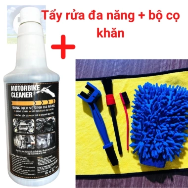 Motorbike Cleaner Đa Năng - Rửa xe, vệ sinh nhông sên, tẩy nhớt, lốc máy, lốp & khung - Giá 99.000đ