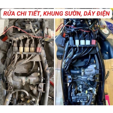 Motorbike Cleaner Đa Năng - Rửa xe, vệ sinh nhông sên, tẩy nhớt, lốc máy, lốp & khung - Giá 99.000đ