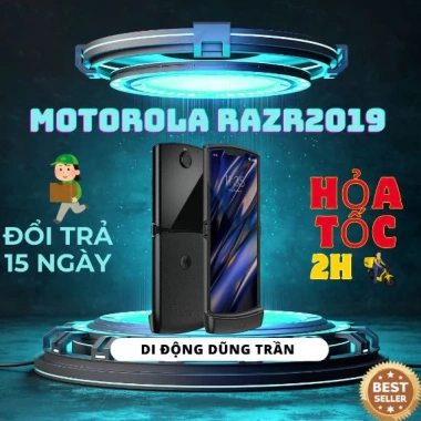 Motorola Razr 2.019 - Máy đẹp như mới, nguyên zin, nắp gập siêu bền, 1 SIM, RAM 6GB/128GB, giá ưu đãi 4.09 triệu