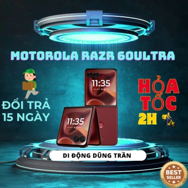Motorola RAZR 60 ULTRA Snapdragon 8 16/512GB - Mới, chụp đẹp, 2 SIM, giá 14.990.000 VND