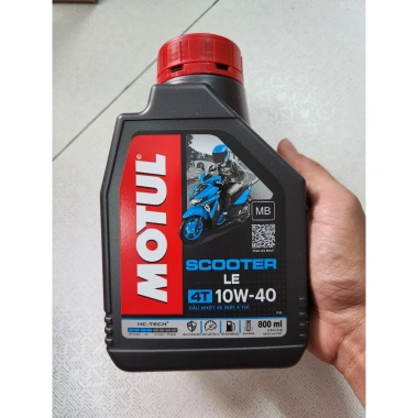 Motul Scooter 10W40 800ml + Gear Oil 80W90 120ml - Nhớt hợp số NK, giá ưu đãi 169k 4