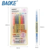MP4.907 MP4.908 Bút nhớ highlight 2 đầu Baoke 6 màu pastel dạ quang - giá 46.900₫ 2