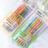 MP4.907 MP4.908 Bút nhớ highlight 2 đầu Baoke 6 màu pastel dạ quang - giá 46.900₫ 3