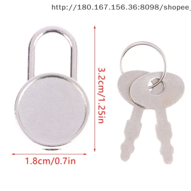 MPJow Bộ Hình Tròn Ổ Khóa Màu Phần Cứng - Khóa Chìa Đa Năng Cho Hành Lý Du Lịch, Sách, Vali - 34.452 VND 9