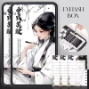 MPJow Rỗng Từ Tính Lông Mi Giả - Hộp Bảo Quản Du Lịch 6 Diskettes Lash Giá Đỡ 3