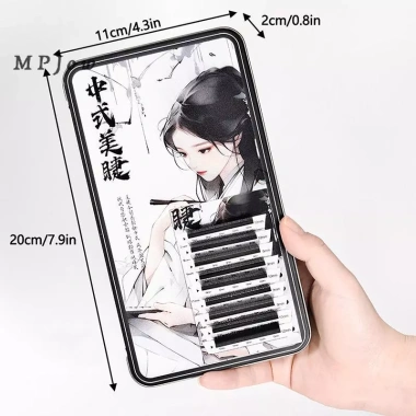 MPJow Rỗng Từ Tính Lông Mi Giả - Hộp Bảo Quản Du Lịch 6 Diskettes Lash Giá Đỡ 5 MPJow Rỗng Từ Tính Lông Mi Giả - Hộp Bảo Quản Du Lịch 6 Diskettes Lash Giá Đỡ 5