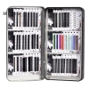 MPJow Rỗng Từ Tính Lông Mi Giả - Hộp Bảo Quản Du Lịch 6 Diskettes Lash Giá Đỡ 6