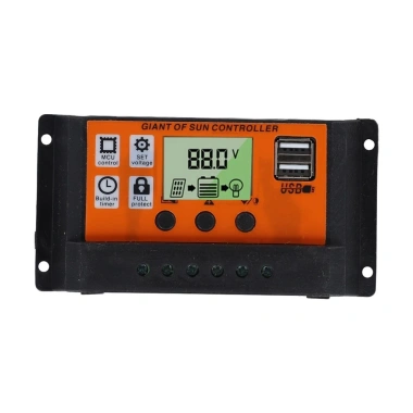 MPPT EHES: Bộ điều khiển sạc năng lượng mặt trời USB kép - Giá chỉ 108.237₫