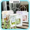MS 60M 20 cái - Túi giấy trắng mặt kính đựng yến, saffron, hoa khô - Quà tặng từ PGB