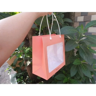 MS 60M 20 cái - Túi giấy trắng mặt kính đựng yến, saffron, hoa khô - Quà tặng từ PGB 4 MS 60M 20 cái - Túi giấy trắng mặt kính đựng yến, saffron, hoa khô - Quà tặng từ PGB 4