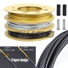 Mtb Xe Đạp Đường Bộ Cáp 4.5mm 5mm Thép PTFE, Ống Titan Bạc Vàng – Giá chỉ 54.890₫