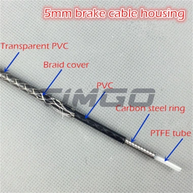 Mtb Xe Đạp Đường Bộ Cáp 4.5mm 5mm Thép PTFE, Ống Titan Bạc Vàng – Giá chỉ 54.890₫ 7