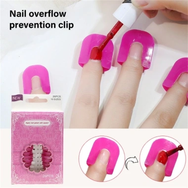 Mtt 26 miếng móng tay Ba Lan Dụng cụ làm móng, bảo vệ C lá chắn, chỉ 50.600đ