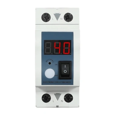 Mtt 40A - Bộ giới hạn dòng điện điều chỉnh, màn hình LED PA66, kỹ sư điện - 213.400₫