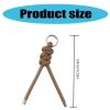 Mtt Dây Da PU Móc Khóa Mặt Dây Chuyền DIY - Tam Giác, Dệt Tay, Giá 51.700đ 2