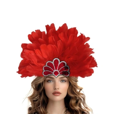 Mtt Mardi Gras Băng Đô Lông Vũ - Mũ Trùm Đầu Hóa Trang Đảng Quá Khổ 169.560 VND 6