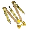 Mtt Nam Sequined Suspenders Bowtie Set - Đạo cụ biểu diễn sân khấu, giá chỉ 97.200 VND 9