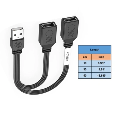 Mtt USB 2.0 Cáp Chia Nam Sang Nữ 90 độ - Bộ Chuyển Đổi Mở Rộng Giá Ưu Đãi 70.400₫