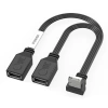 Mtt USB 2.0 Cáp Chia Nam Sang Nữ 90 độ - Bộ Chuyển Đổi Mở Rộng Giá Ưu Đãi 70.400₫ 4