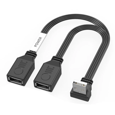 Mtt USB 2.0 Cáp Chia Nam Sang Nữ 90 độ - Bộ Chuyển Đổi Mở Rộng Giá Ưu Đãi 70.400₫