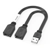 Mtt USB 2.0 Cáp Chia Nam Sang Nữ 90 độ - Bộ Chuyển Đổi Mở Rộng Giá Ưu Đãi 70.400₫ 5