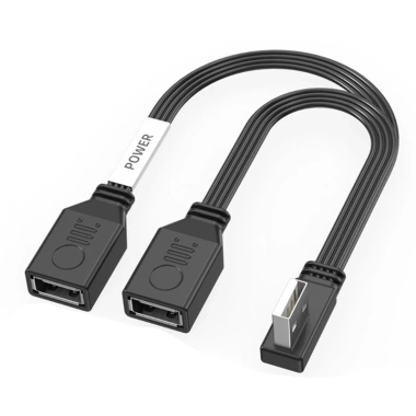 Mtt USB 2.0 Cáp Chia Nam Sang Nữ 90 độ - Bộ Chuyển Đổi Mở Rộng Giá Ưu Đãi 70.400₫