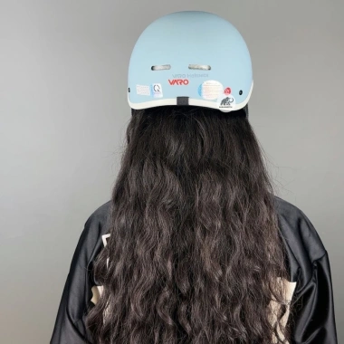 Mũ Bảo Hiểm 1/2 Đầu VARO Kiểu Nhật Dáng Cá Heo Freesize 54-58cm Bảo Hành 12 Tháng 9