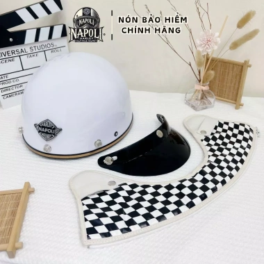 Mũ Bảo Hiểm 1/2 Napoli Harley Chính Hãng N120 N04 - Thiết kế thời trang, thoáng khí, bảo vệ nửa đầu, Giá ưu đãi 165.000đ (Giảm từ 199.650đ) 8 Mũ Bảo Hiểm 1/2 Napoli Harley Chính Hãng N120 N04 - Thiết kế thời trang, thoáng khí, bảo vệ nửa đầu, Giá ưu đãi 165.000đ (Giảm từ 199.650đ) 8
