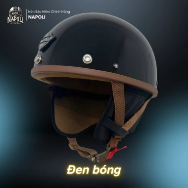 Mũ Bảo Hiểm 1/2 Napoli Harley Chính Hãng N120 N04 - Thiết kế thời trang, thoáng khí, bảo vệ nửa đầu, Giá ưu đãi 165.000đ (Giảm từ 199.650đ)