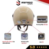 Mũ bảo hiểm 3/4 đầu ANFAGO HELMETS 818 an toàn, kính dài che mặt, nhiều màu nam nữ 5