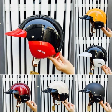 Mũ Bảo Hiểm 3/4 Đầu NAPOLI Siêu Nhẹ - Bảo Hành 12 Tháng, Giá 339.000₫