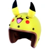 Mũ bảo hiểm 3/4 đầu Pikachu màu vàng có tai cho nam nữ Free Size giảm giá 20% 6