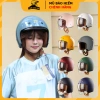Mũ bảo hiểm 3/4 đầu Royal M139 đa màu trơn, kính âm chính hãng – 660.000₫