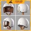 Mũ bảo hiểm 3/4 đầu Royal M139 đa màu trơn, kính âm chính hãng – 660.000₫ 4