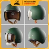 Mũ bảo hiểm 3/4 đầu Royal M139 đa màu trơn, kính âm chính hãng – 660.000₫ 5
