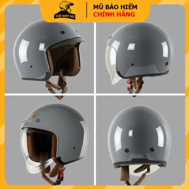 Mũ bảo hiểm 3/4 đầu Royal M139 đa màu trơn, kính âm chính hãng – 660.000₫ 9