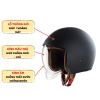 Mũ bảo hiểm 3/4 đầu Royal M139 vân Carbon chống xước, chống bụi mẫu mới 2.025 - 660.000₫ 4