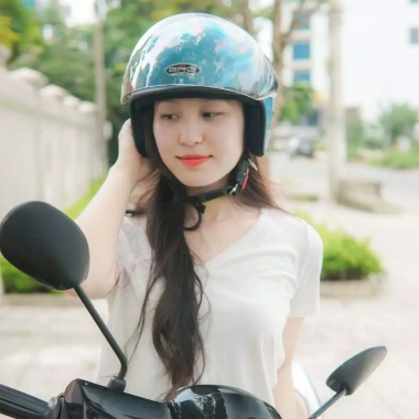 Mũ Bảo Hiểm 3/4 GRO Helmet T818 kính dài che mặt, thời trang nữ, khóa kim loại - 259.700₫