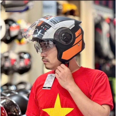 Mũ bảo hiểm 3/4 hai kính XPEED NEX 30 HJC chính hãng - Giá chỉ 825.000 VNĐ