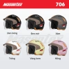 Mũ Bảo Hiểm 3/4 Masontex 706 cho Xe Máy – Lót Tháo Rời, Thoáng Khí, Retro Cổ Điển, Giá 509.000₫ 2