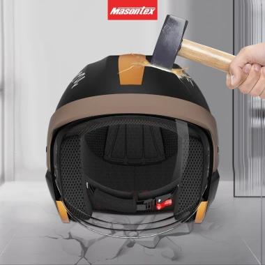 Mũ Bảo Hiểm 3/4 Masontex 706 cho Xe Máy – Lót Tháo Rời, Thoáng Khí, Retro Cổ Điển, Giá 509.000₫ 5