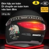 Mũ bảo hiểm 3/4 Masontex 811 cao cấp, kính âm chống xước, đèn hậu phản quang, bộ đôi đẹp 7