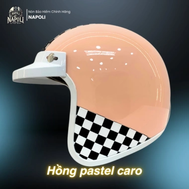 Mũ Bảo Hiểm 3/4 Napoli SH3 Lót Da Chính Hãng - Freeship, Đủ Màu, Ưu Đãi 324.900 5