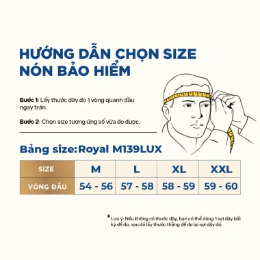 Mũ bảo hiểm 3/4 Royal M139 Lux & GXT GX139 Chính hãng - Kính âm lưỡi trai, che nắng, giảm giá 579k 5