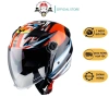 Mũ Bảo Hiểm 3/4 Royal m268,668 kính UV 2 lớp giảm ánh nắng, lót tháo rời, 444.000đ 2