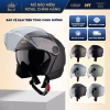Mũ Bảo Hiểm 3/4 Royce XH01 2 Kính Chính Hãng, Nam Nữ, Bảo Hành 12 Tháng, Giá chỉ 415k