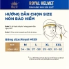 Mũ Bảo Hiểm 3/4 Royce Xh26 Royal M139 Kính Âm BH 12 Tháng Nam Nữ Xe Máy Size M-L Giá 460k 5